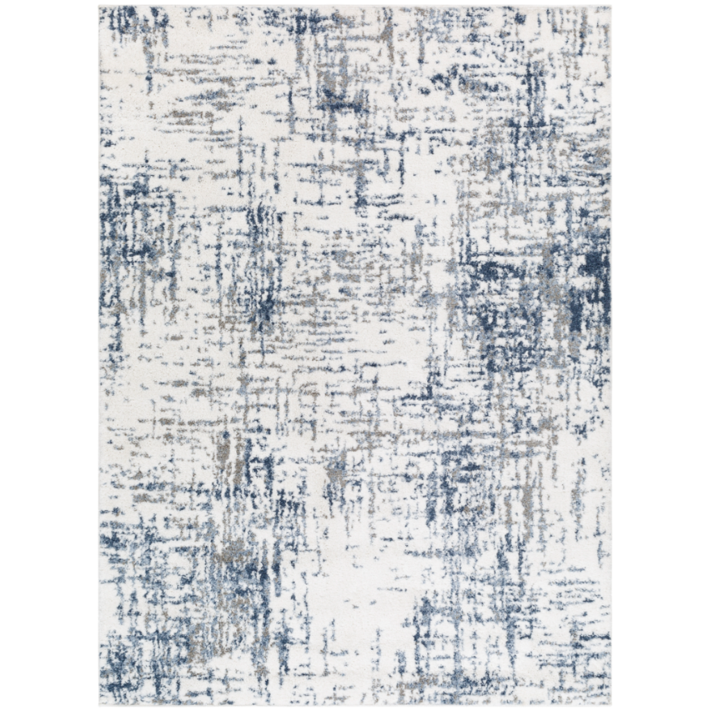 Osaka Navy Cream Rug 8x10