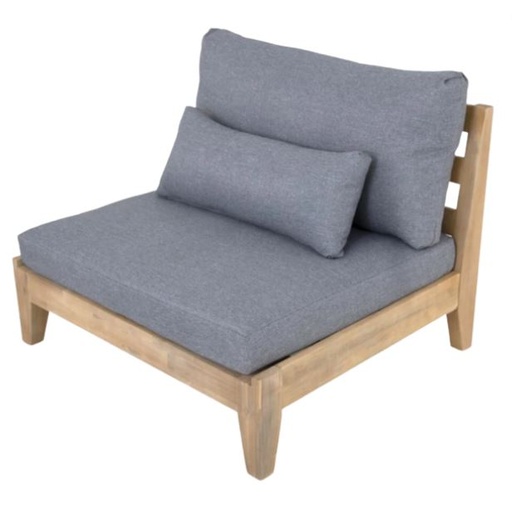 [168600-TT] Baja Dark Grey Lounge Chair