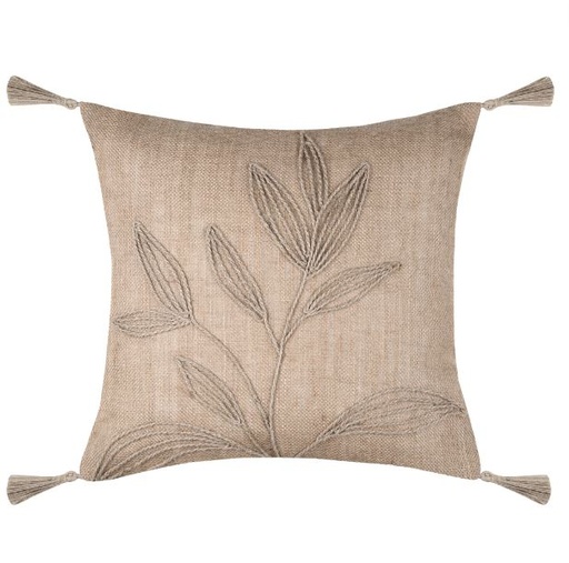 [168829-TT] Topiary Pillow Natural 16in
