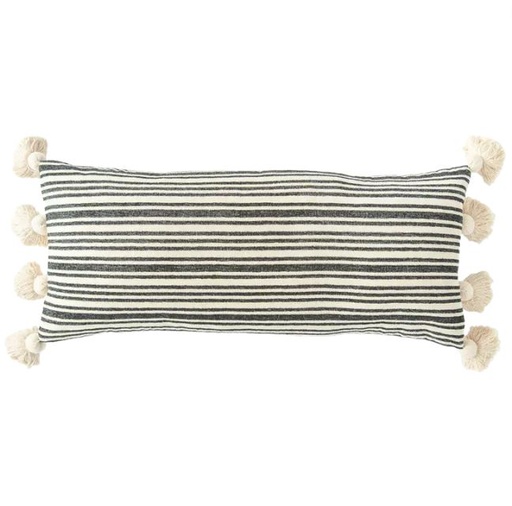 [168436-TT] Striped Pillow 36in x 16in