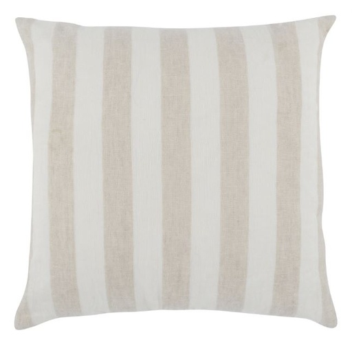 [169038-TT] Atwater Ivory Natural Striped Pillow 26in