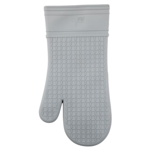 [169355-TT] Core Home Classic Silicone Oven Mitt Pewter 1pc