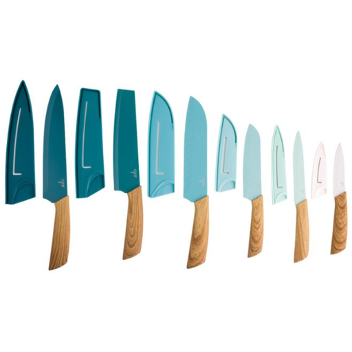 [169382-TT] Core Home Keen Classic Knife Set with Sheaths 6pc