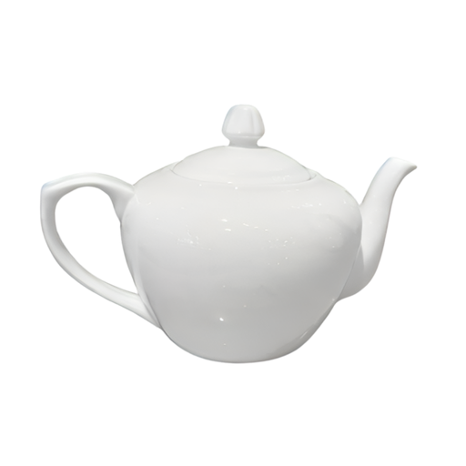 [169738-TT] White Teapot 32oz