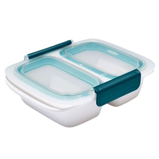 [170029-TT] OXO Prep & Go Leakproof  2 Cup Divided Container