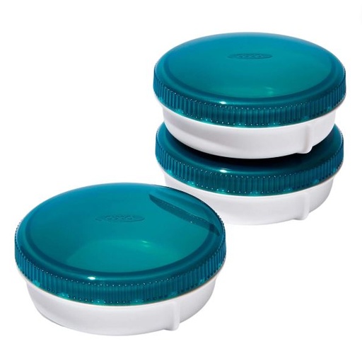 [170032-TT] OXO Prep & Go Leakproof Condiment Keeper 3 pack