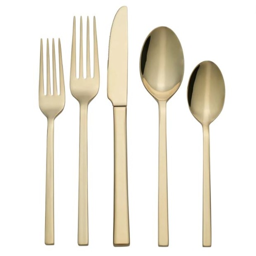 [170068-TT] Lenox Allay Flatware Set Champagne 20pc