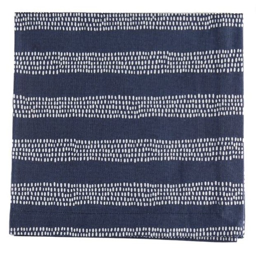 [170108-TT] Wavy Dots Blue Napkin