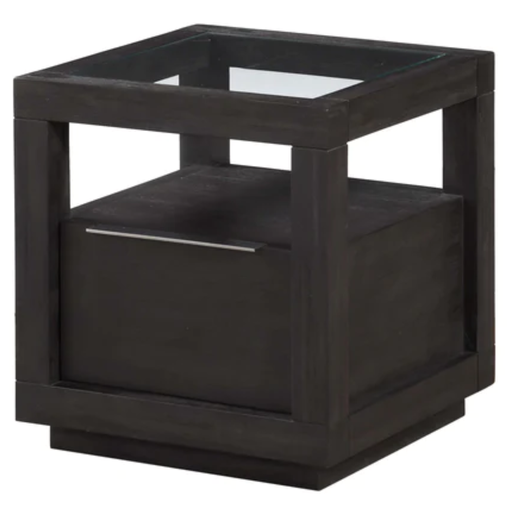 [170947-TT] Oxford End Table Basalt Grey