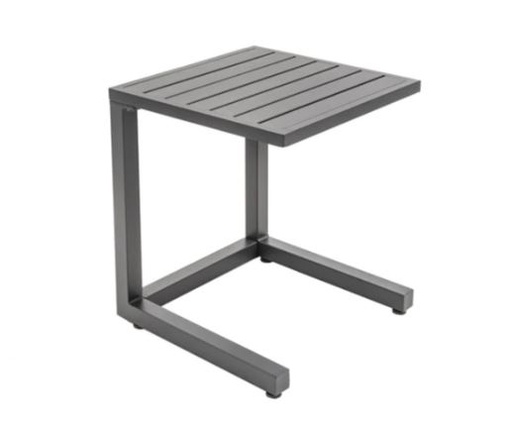 [171298-TT] Playa Side Table - Gunmetal