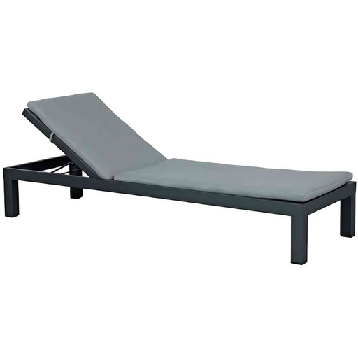 [171299-TT] Playa Sunlounger Gunmetal