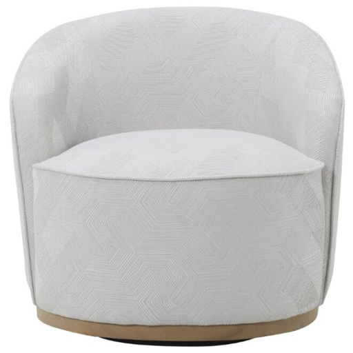 [171353-TT] Aran Swivel Chair Grey