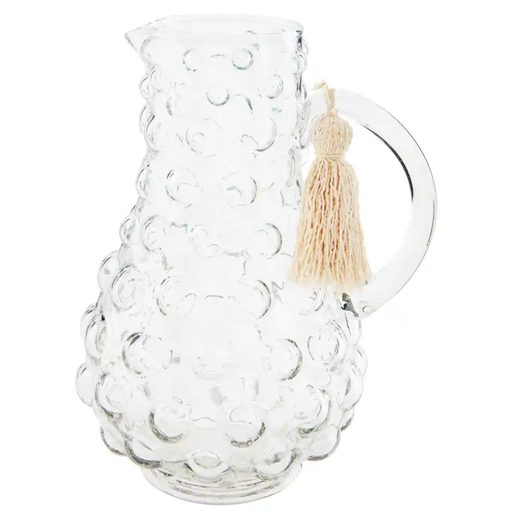 [171379-TT] Hobnail Glass Pitcher