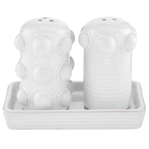 [171390-TT] Beaded Salt And Pepper Set