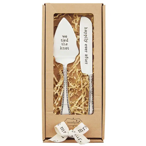 [171401-TT] Boxed Wedding Cake Server Set