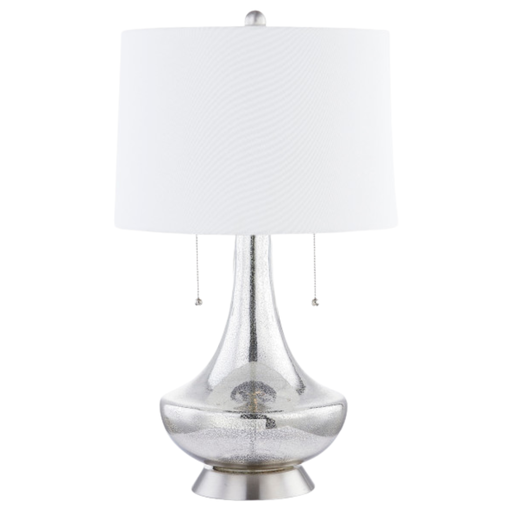 [171492-TT] Glass Table Lamp 27in