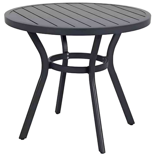 [171563-TT] Meadow II Round Table Gunmetal