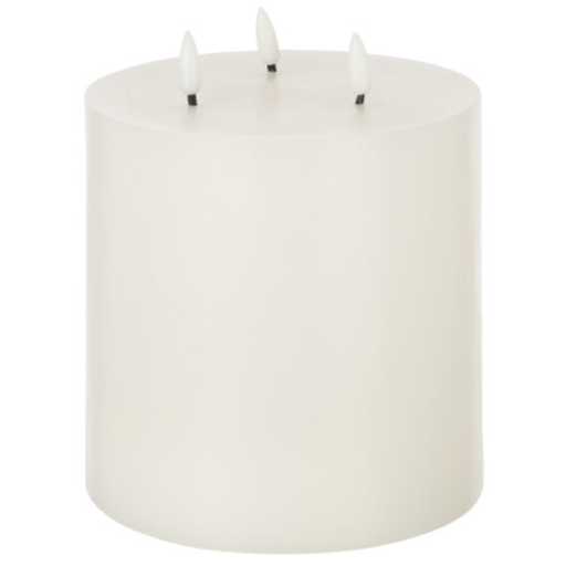 [171627-TT] 3 Flame Led Candle 5x7in