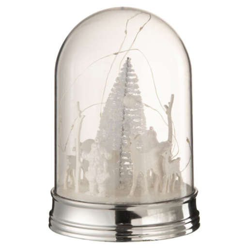 [171710-TT] Led Christmas Bell Jar Lg