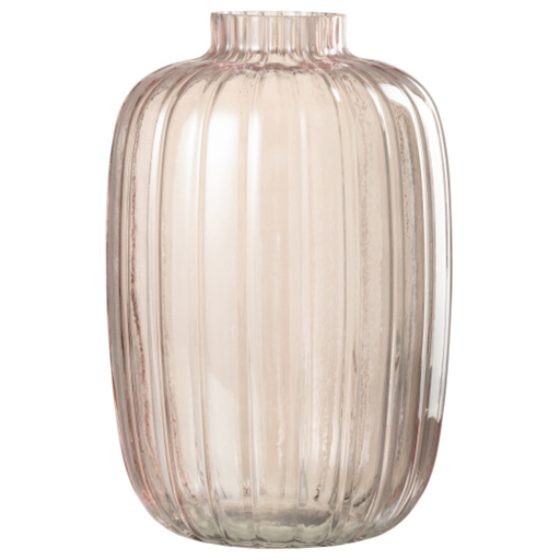 [171728-TT] Pink Lines Vase Lg