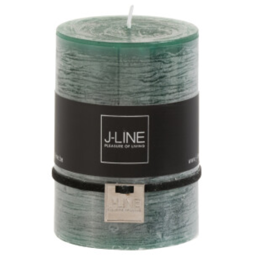 [171784-TT] Spruce Green Pillar Candle 3x4in