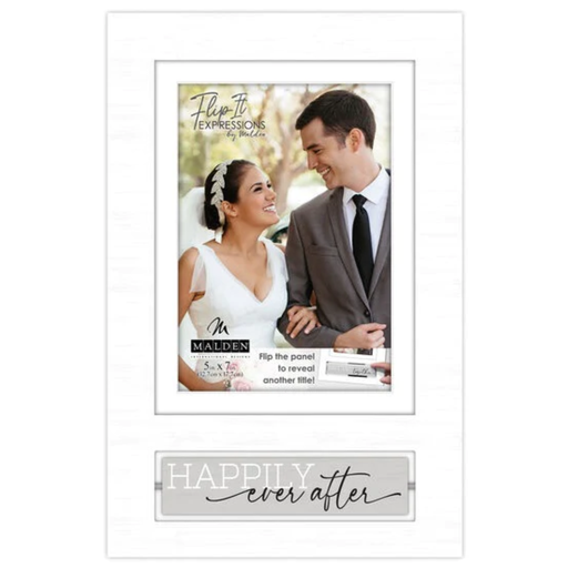 [171803-TT] Happily Ever After/Better Together Picture Frame 5x7