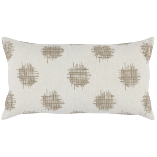 [171837-TT] Lincoln Ivory Natural Pillow 14x26in