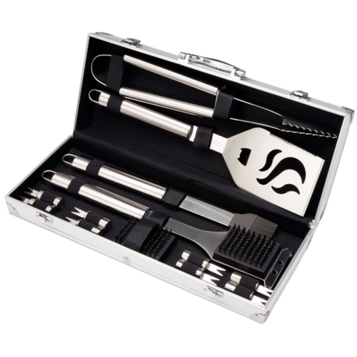 [172017-TT] Cuisinart Stainless Steel Grill Set 14pc