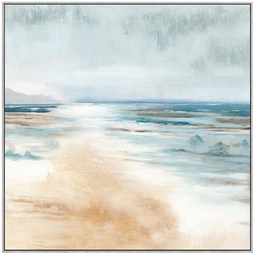 [172069-TT] Seaside Framed Canvas 48Wx48H