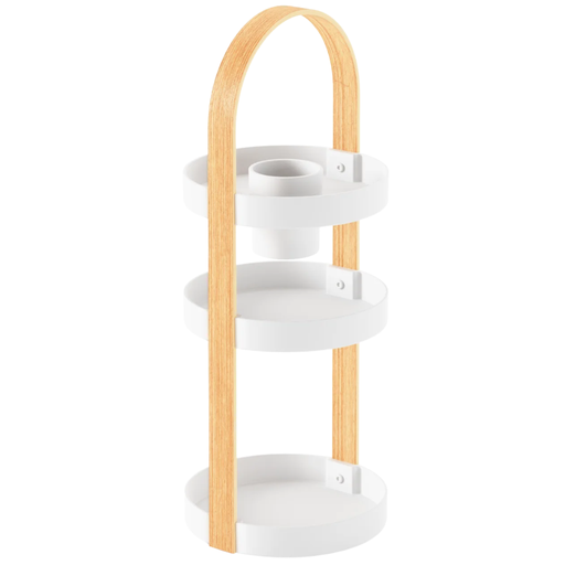 [172772-TT] Bellwood 3-Tier Organiser Natural/White