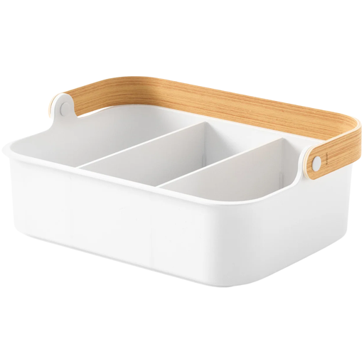 [172774-TT] Bellwood Bin 14in x10in Natural/White