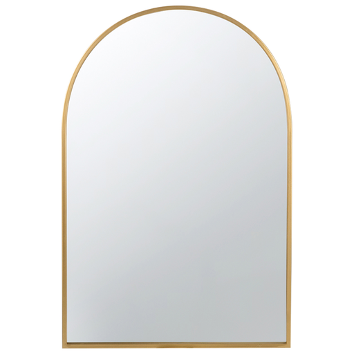 [172713-TT] Celine Gold Arch Wall Mirror 24x36in