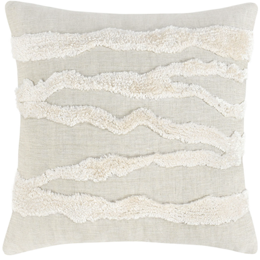 [173124-TT] Passage Ivory Pillow 22in