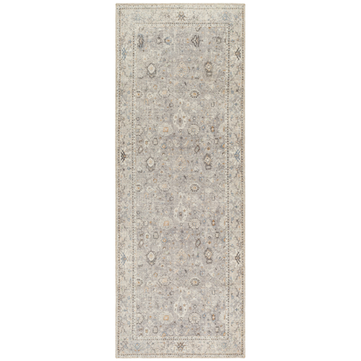 [173291-TT] Davina Grey Beige Rug 3X7