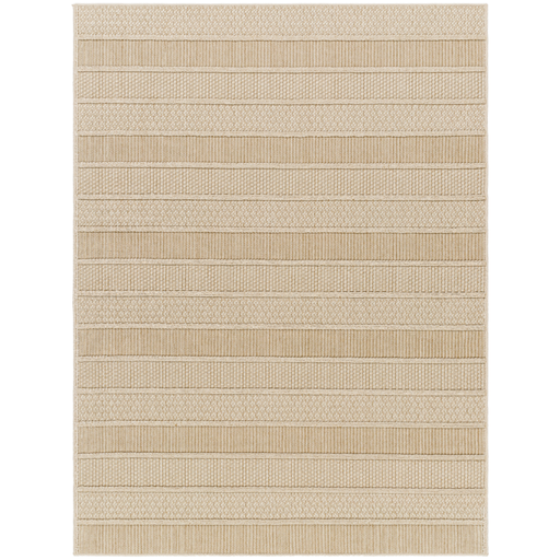 [173304-TT] Rockport Tan Indoor Outdoor Rug 8x10