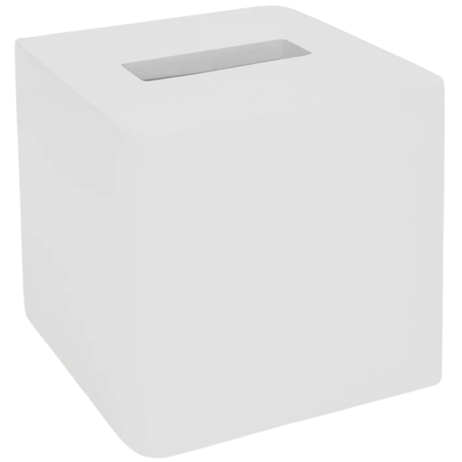 [173320-TT] Lacca Tissue Holder White