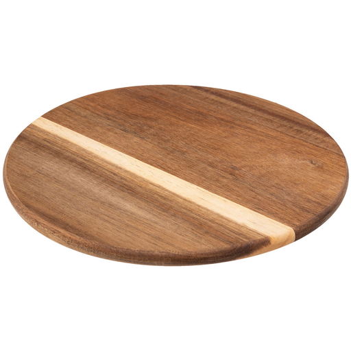[173365-TT] Acacia Lazy Susan 12in