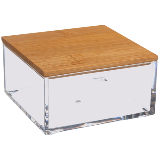 [173388-TT] Selena Storage Box with Bamboo Lid Small