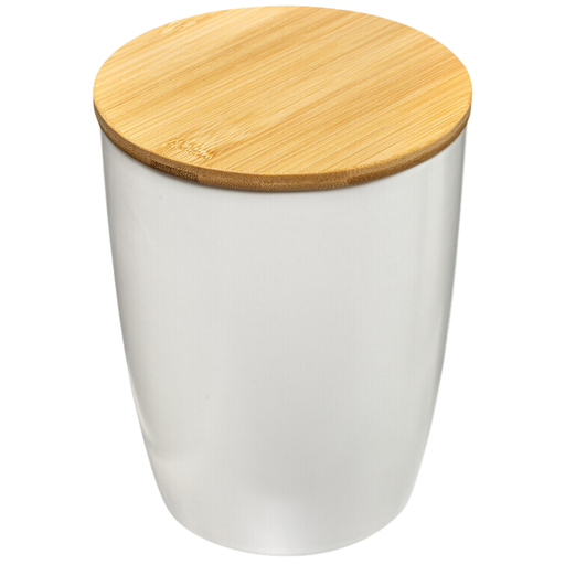 [173392-TT] Ceramic Jar with Bamboo Lid 1.5L