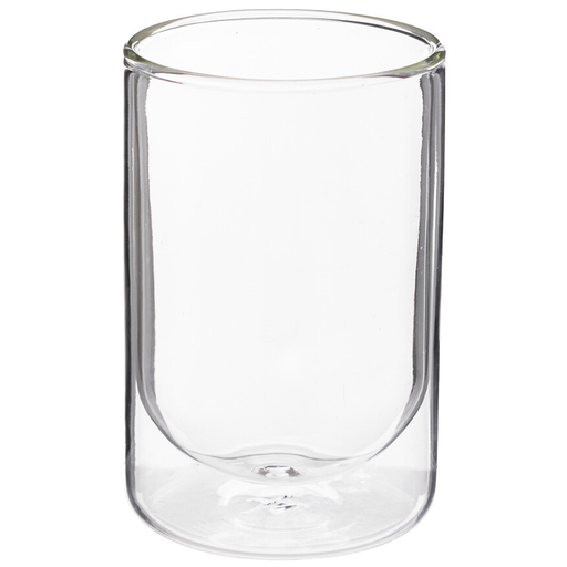 [173399-TT] Double Walled Glass Mug 40cl