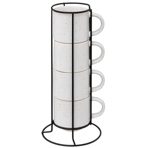 [173400-TT] Lana Mug Rack Set 5pc