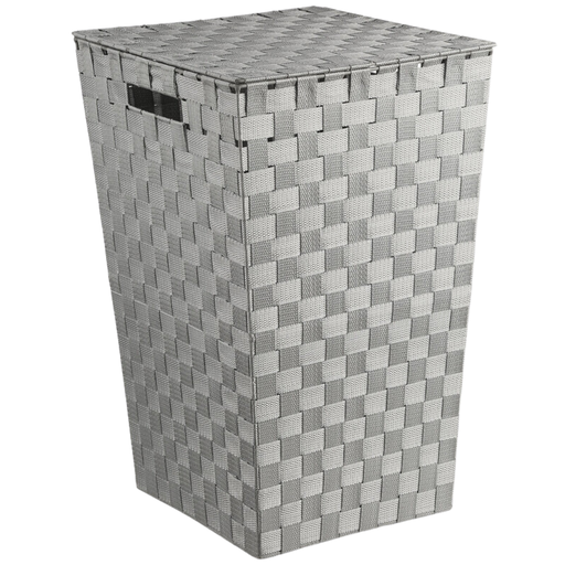 [173426-TT] Rectangular Laundry Basket Grey