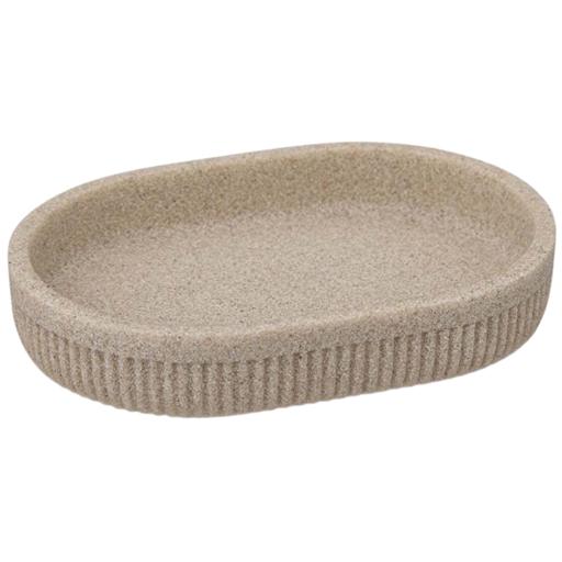 [173442-TT] Onyx Linen Soap Dish