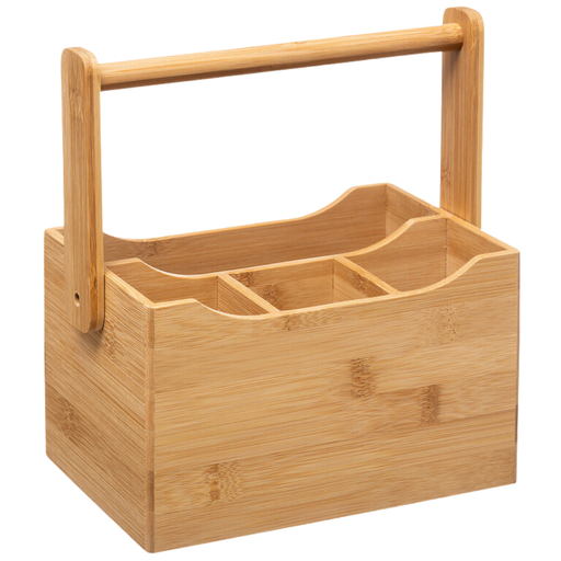 [173463-TT] Bamboo Cutlery Holder