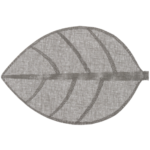 [173545-TT] Leaf Placemat Grey