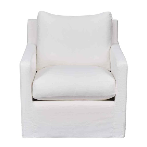 [173601-TT] Claire Chair White