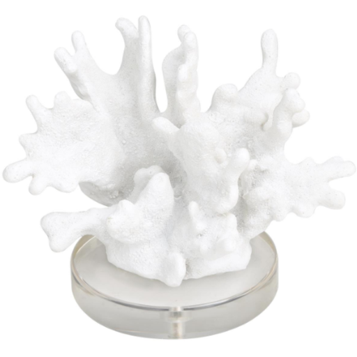 [173692-TT] Coral Sculpture II on Crystal Base