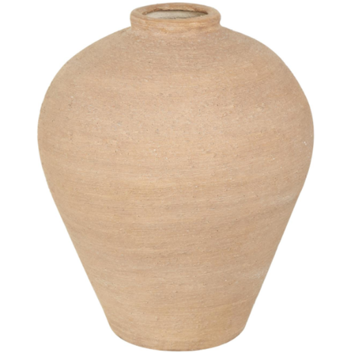 [173679-TT] Terracotta Vase 17in