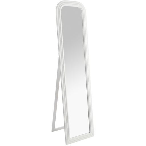 [173764-TT] White Arch Standing Mirror 160x40cm