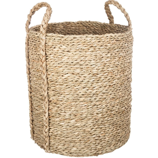 [173774-TT] Killian Natural Round Basket Large